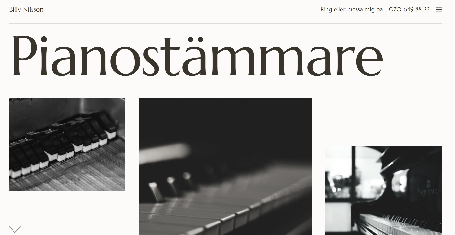 Pianostämmare Billy